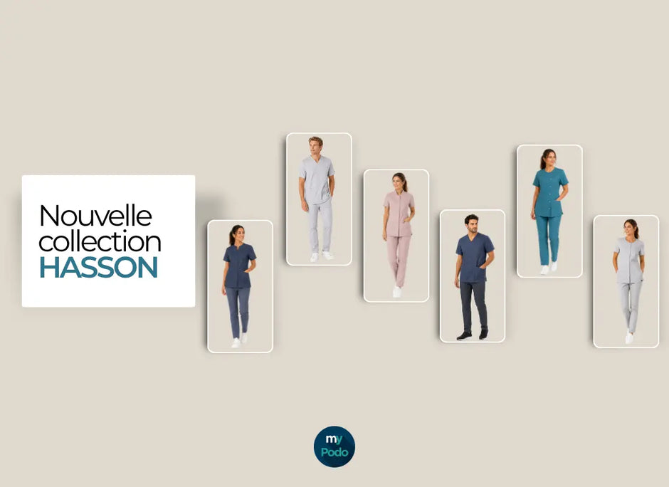 Hasson arrive chez My Podologie : une nouvelle génération de vêtements médicaux My Podologie