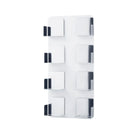 Unit Room accessory - Magnetic holder for 4 glove boxes dispenser - Ruck