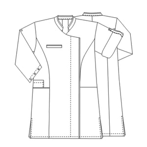 Adeline - Blouse longue - Manches longues transformables - Femme - 100 cm My Blouse 