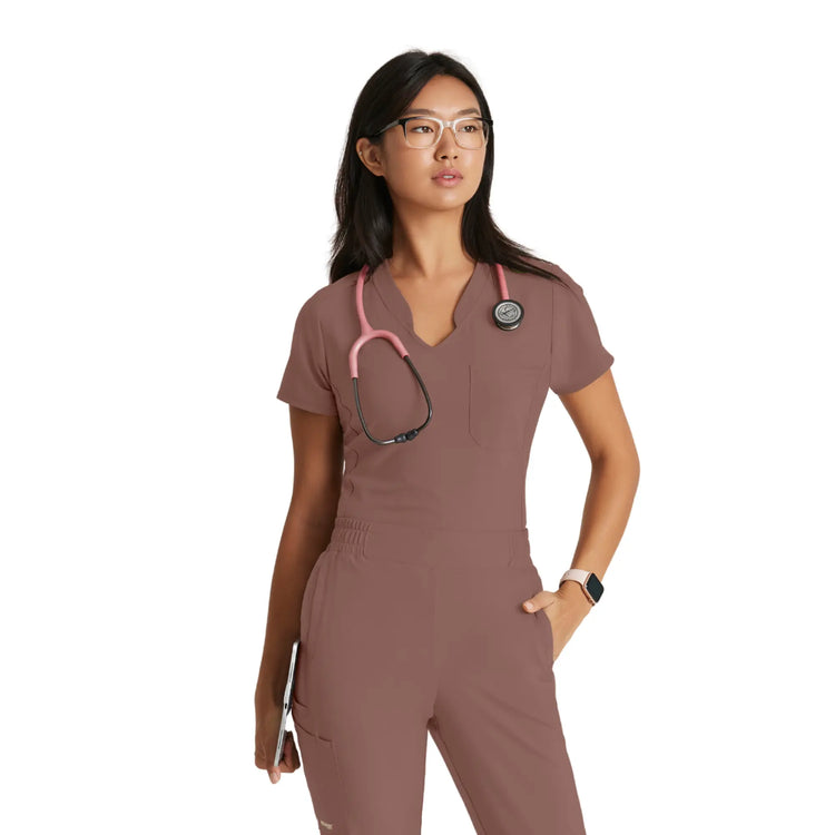 Alba - Tunique col V - Femme - Grey’s Anatomy Evolve Grey’s Anatomy 