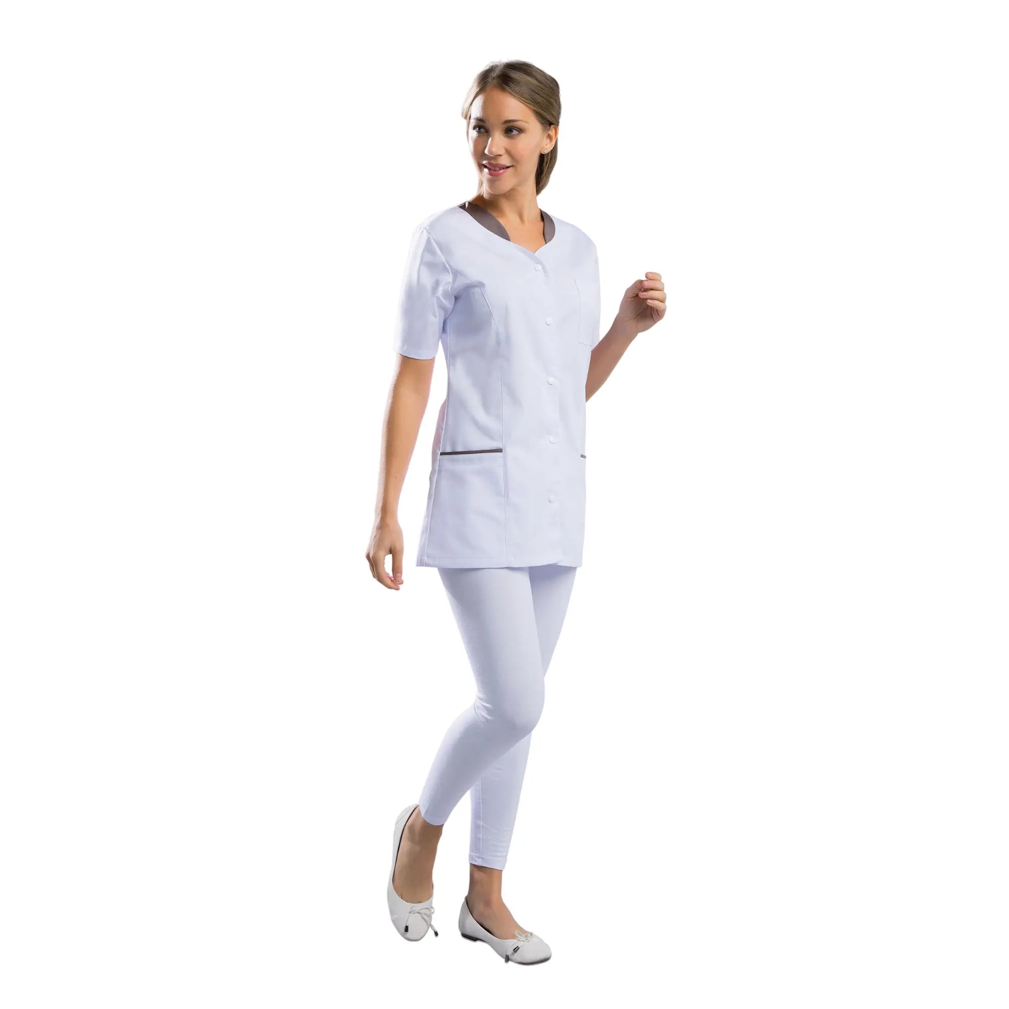 Amandine - Tunic - Short Sleeves - Women - 75 cm My Blouse 