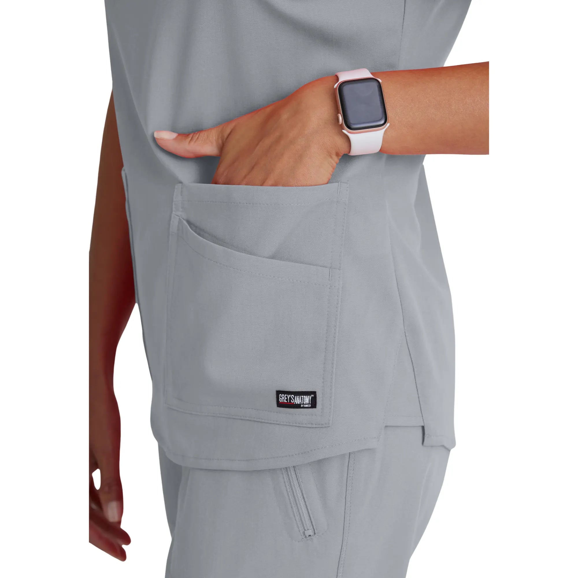 Aura - Tunique col V - Femme - Grey’s Anatomy Stretch Grey’s Anatomy 