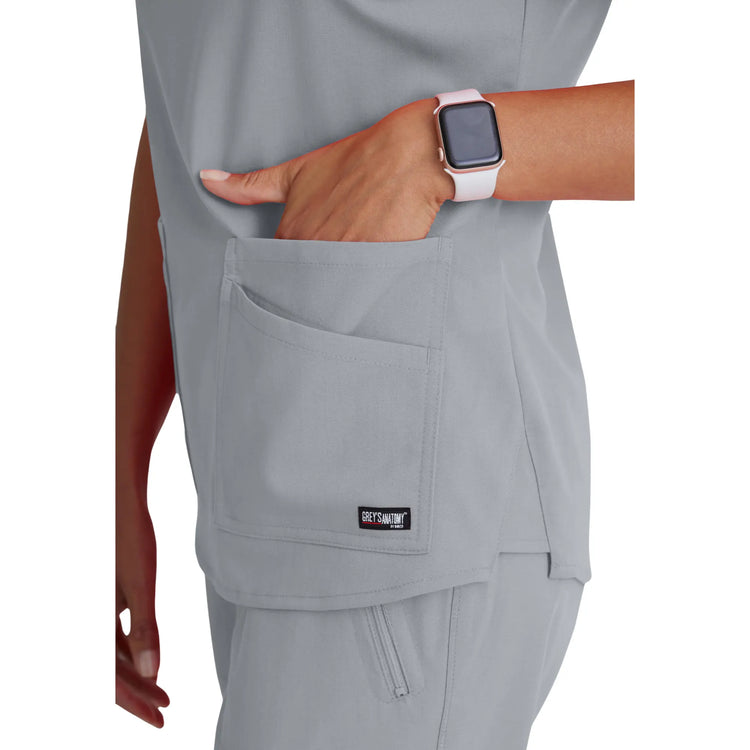 Aura - Tunique col V - Femme - Grey’s Anatomy Stretch Grey’s Anatomy 