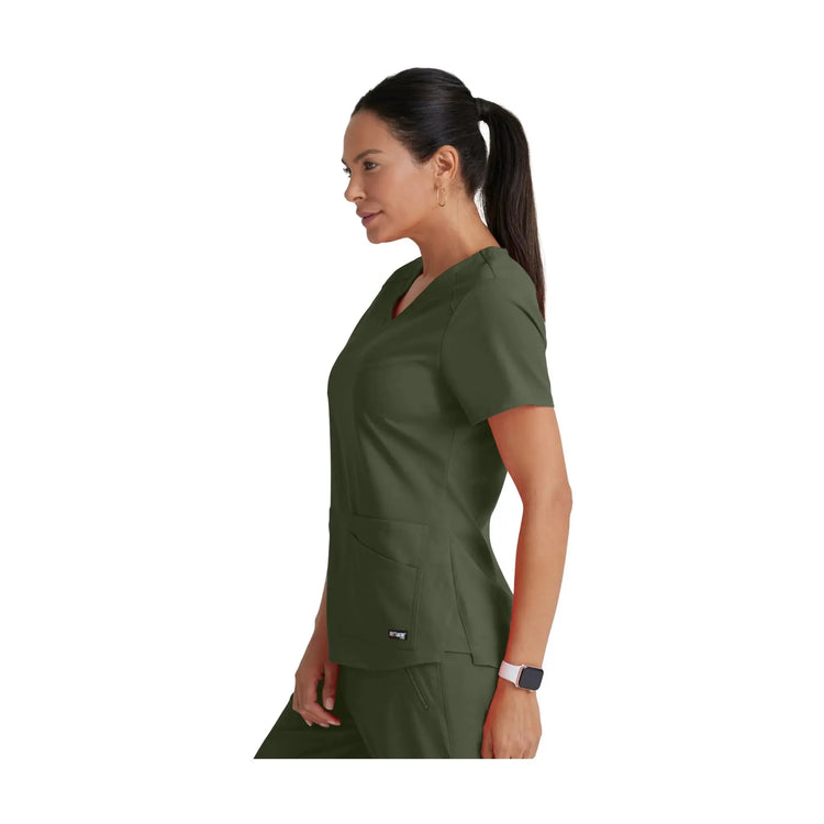 Aura - V-neck tunic - Women - Grey’s Anatomy Stretch Grey’s Anatomy 