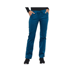 Avignon - Pantalon Slim cordon de serrage - Femme - Cherokee Cherokee Authentic Workwear  Bleu-Caraïbes-XXXL
