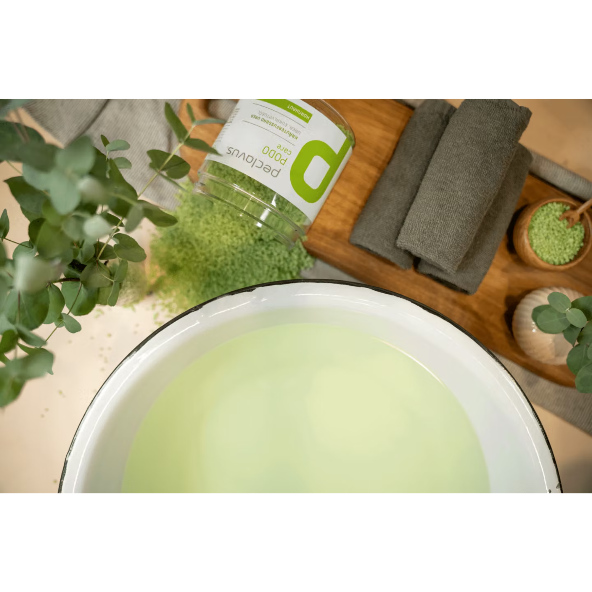 Bain de pieds à base de plantes Urée - Peclavus