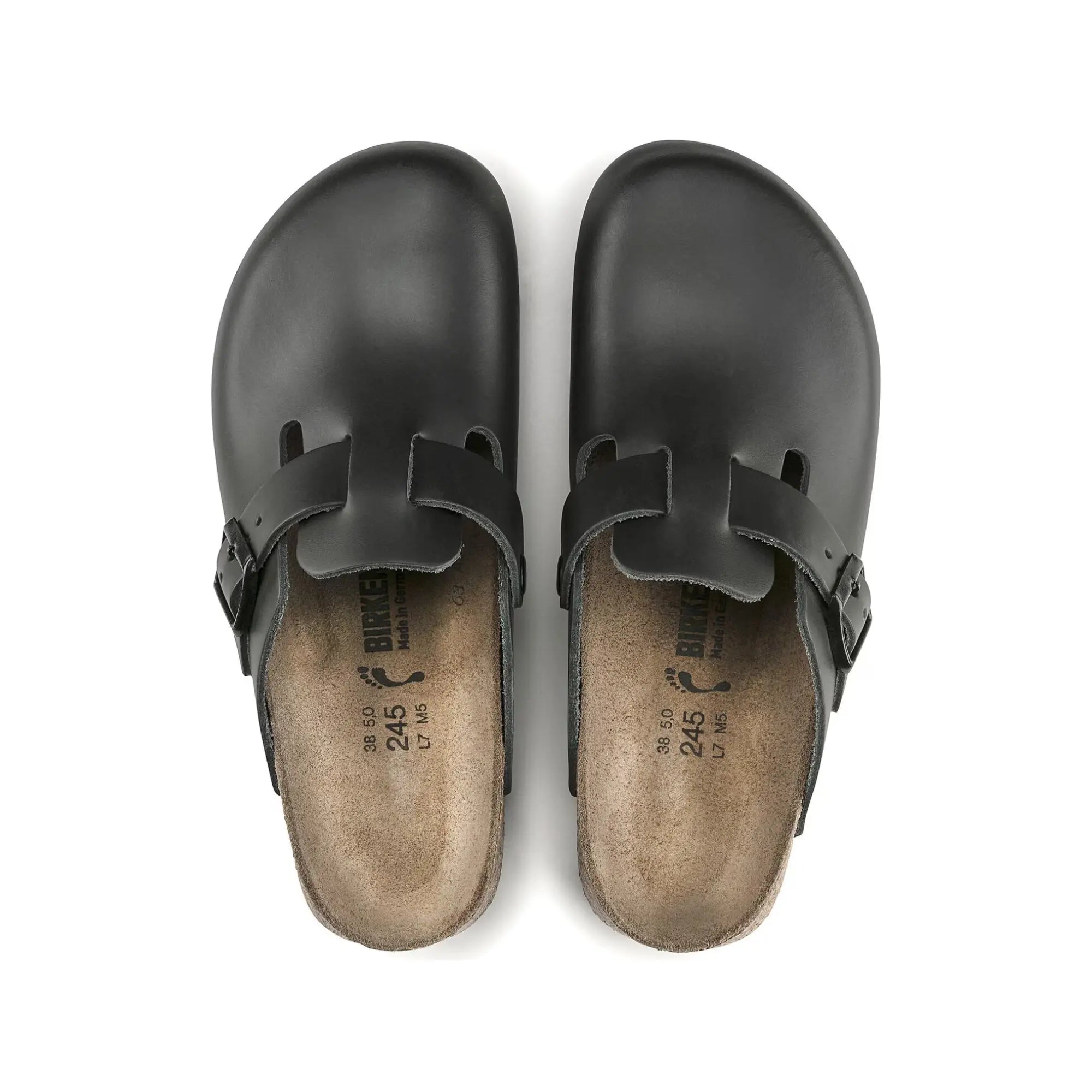 Boston Super Grip - Sabot Cuir naturel - Plusieurs coloris - Birkenstock Birkenstock 