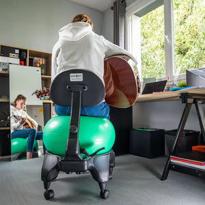 Chaise ergonomique avec ballon Tonic Chair® Confort
