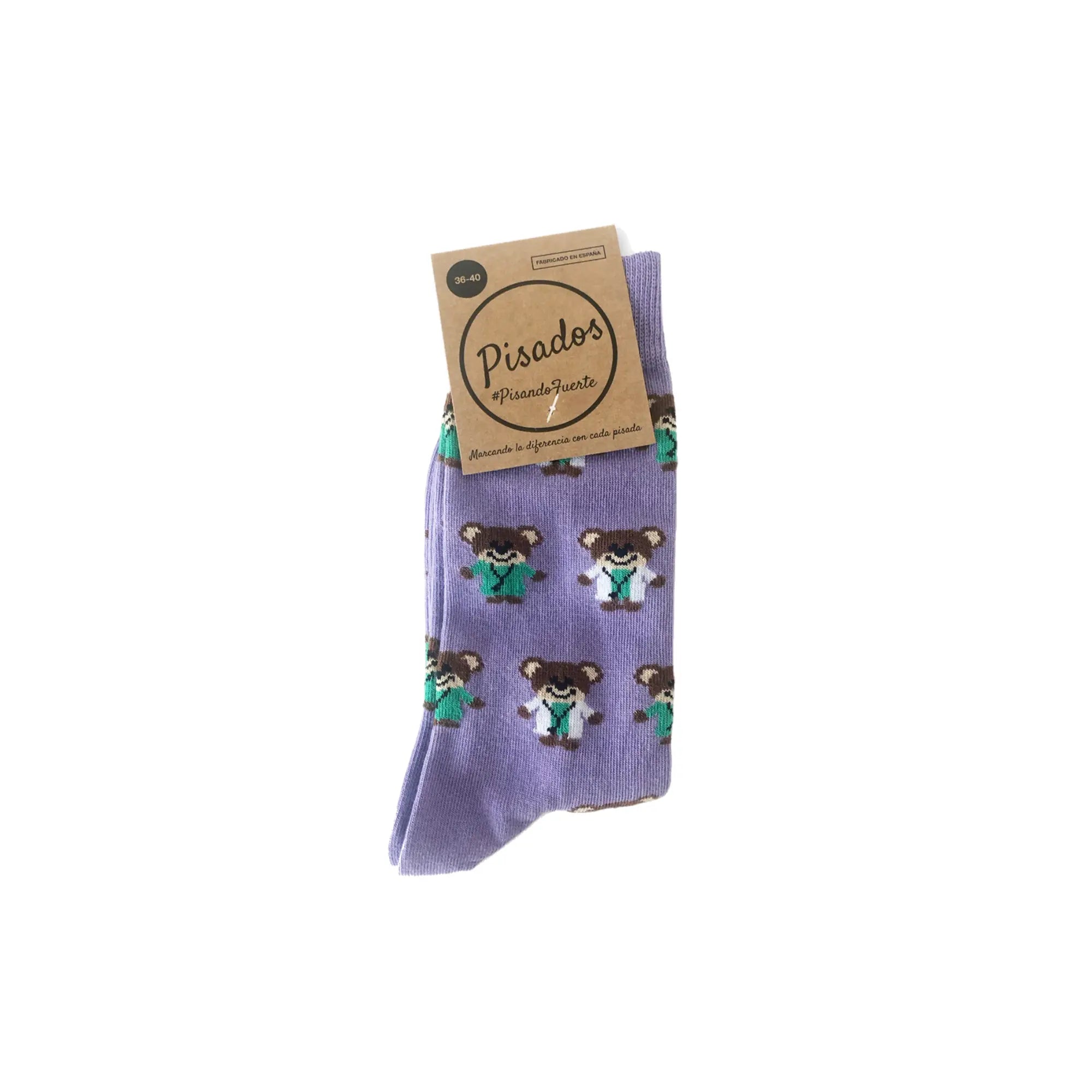 Chaussettes imprimées mi-hautes - Plusieurs coloris - Enfermanía Enfermanía 