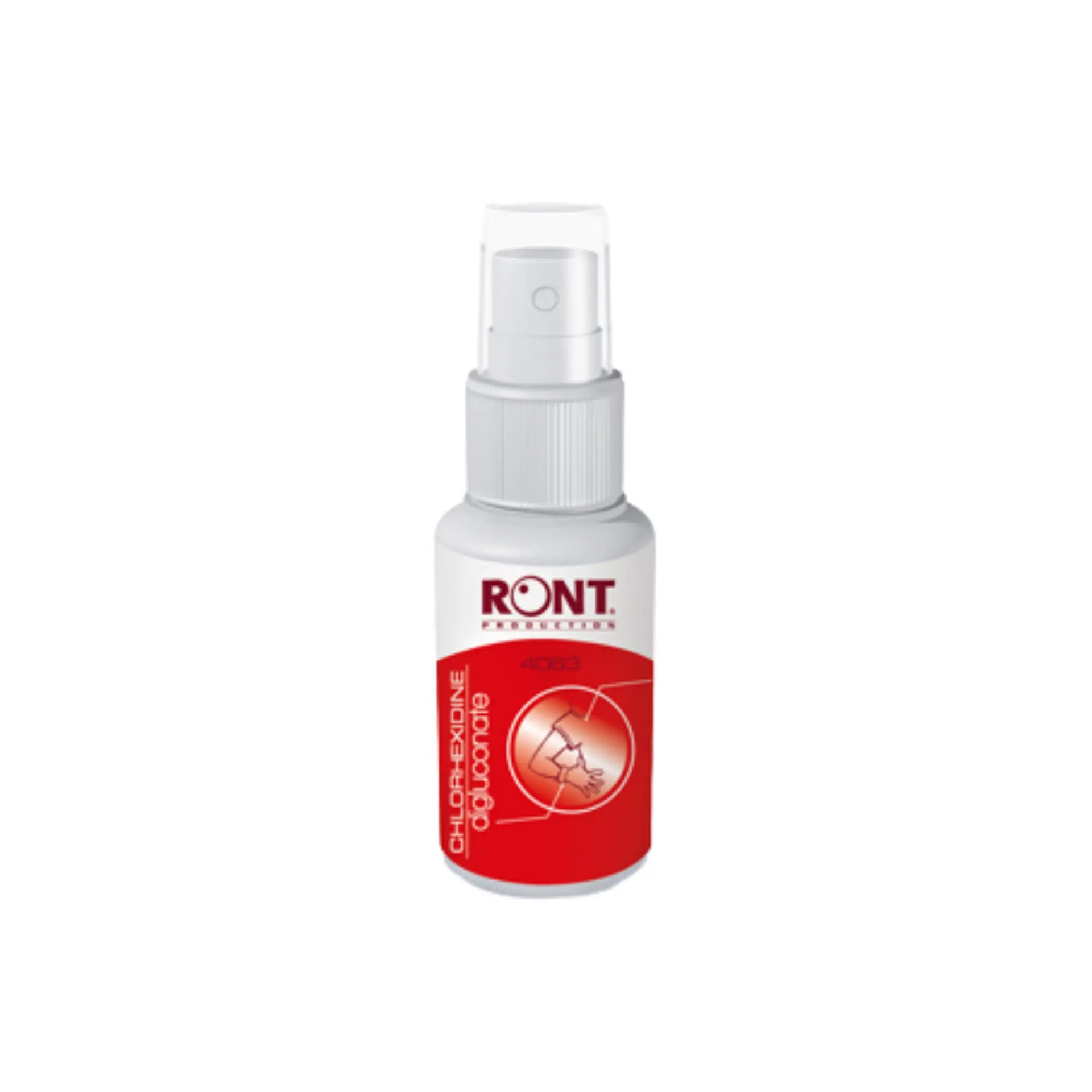 Chlorhexidine digluconate 0,2%- Pulvérisateur - 50 ou 100 ml - Ront Ront 