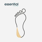 Corner Varus - Bilateral valgus in rubber-sawdust - shore 70-75 - 5 mm - bag of 5 pairs = 10 elements - Beige