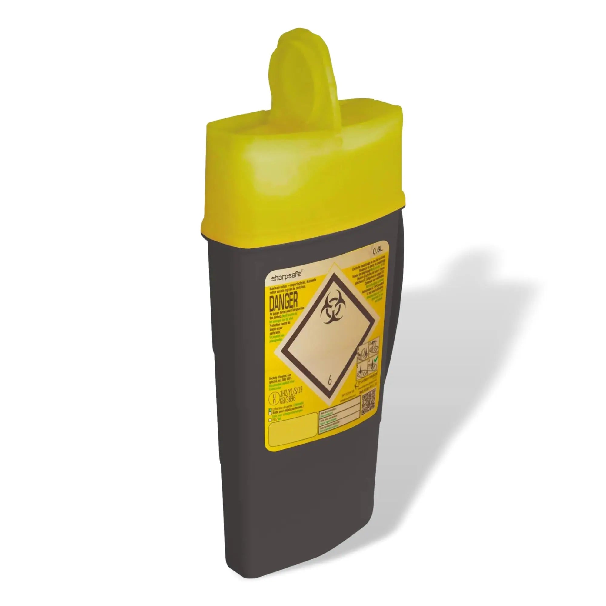 Collecteur de Dechets Sharpsafe - Hospidex - My Podologie