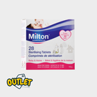Comprimés de Stérilisation Milton X28 - Rivadis // Date dépassée