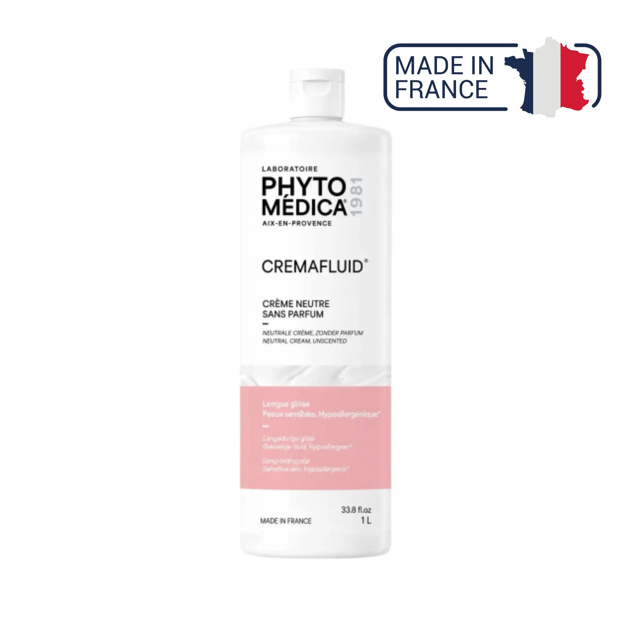 Crémafluid® - Crème de massage neutre hypoallergénique - non parfumée - Phytomedica Laboratoires Phytomedica 
