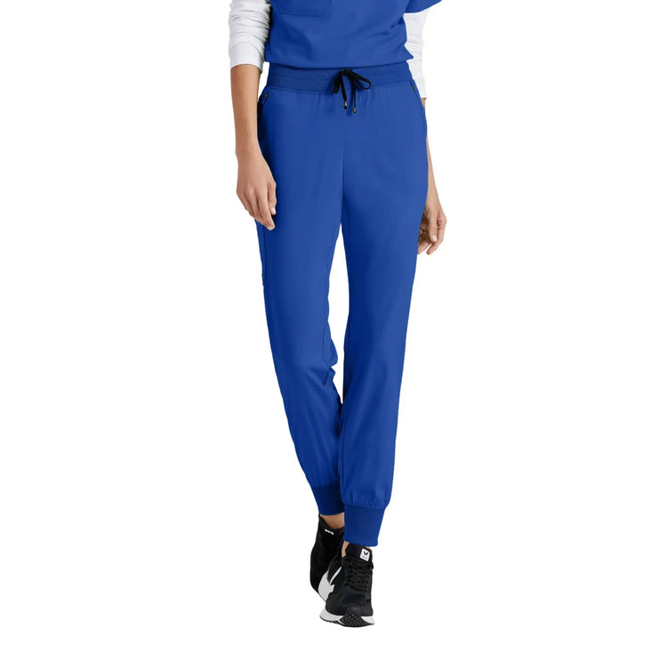 Eden - Drawstring Joggers - Women - Grey’s Anatomy Stretch Grey’s Anatomy  Galaxy Blue / XL