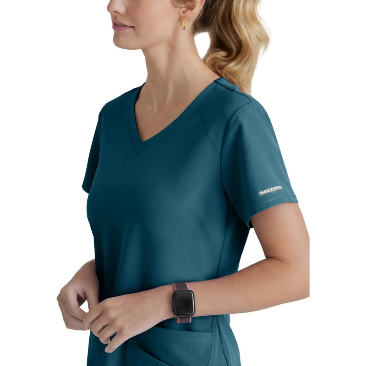 Elva - V-neck tunic - Women - Skechers SKECHERS 