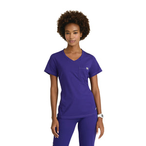 Elyra - Tunique col rond - Femme - Skechers Slip-ins SKECHERS SLIP-INS KNITS  Violet / XL