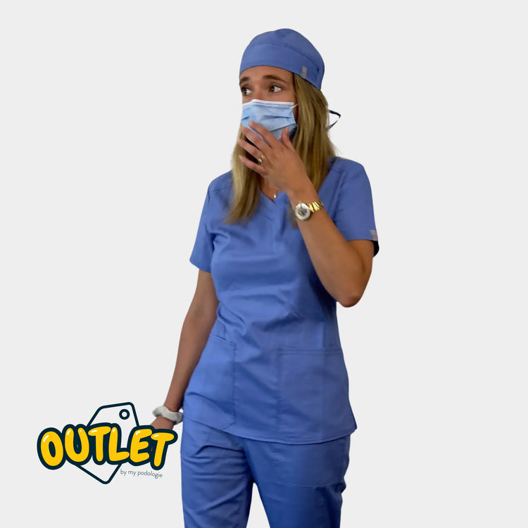 Ensemble Cherokee Femme XS Bleu Ciel // Fin de série Cherokee Authentic Workwear 