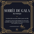 Entrée pour la soirée de Gala pour les 10 ans de My Podologie le vendredi 22 novembre 2024