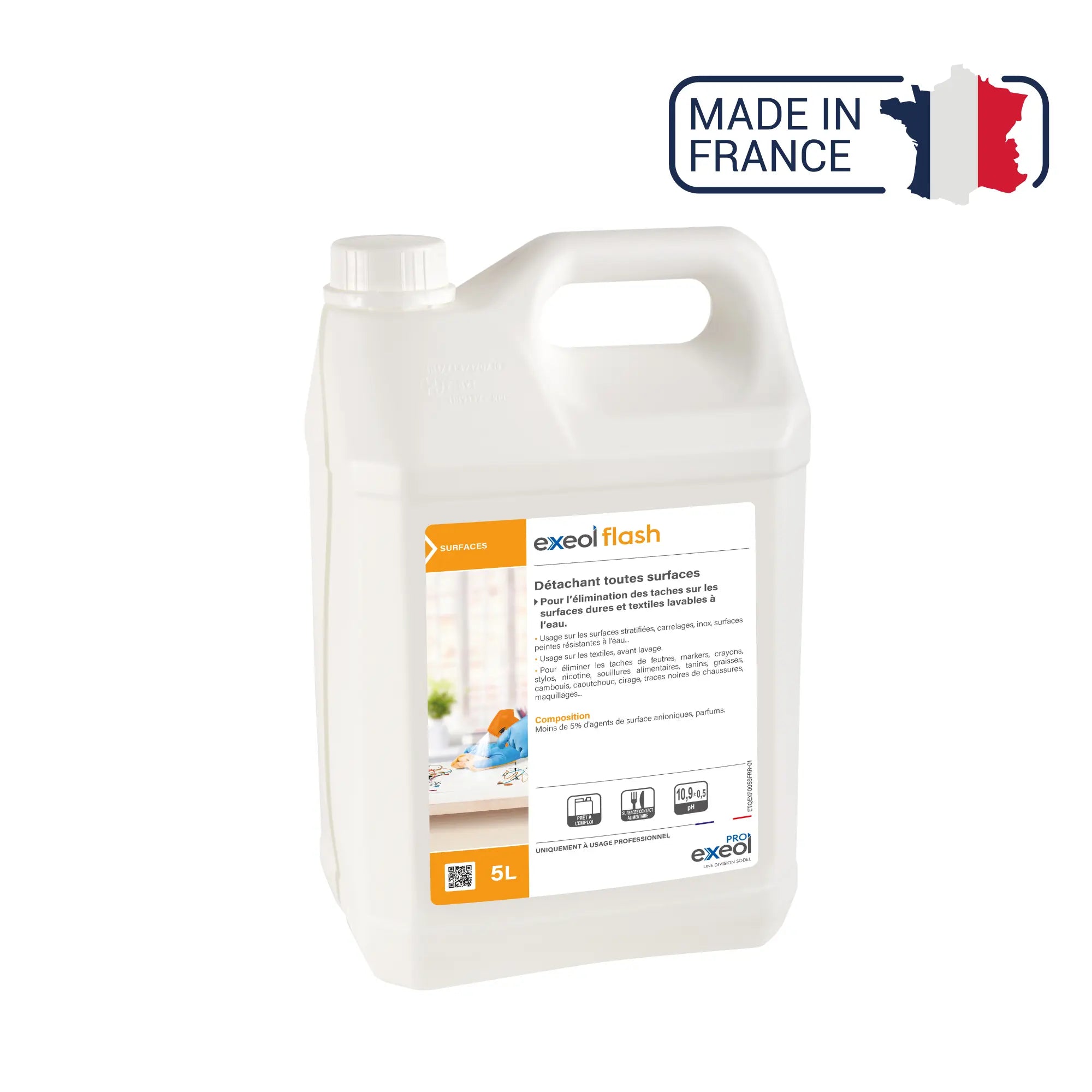 Exeol flash - Multi-Purpose Stain Remover - Sodel Anios 