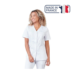 Gaia - Blouse Manches courtes - Col V - Femme - 70 cm - Phirejo Phirejo 