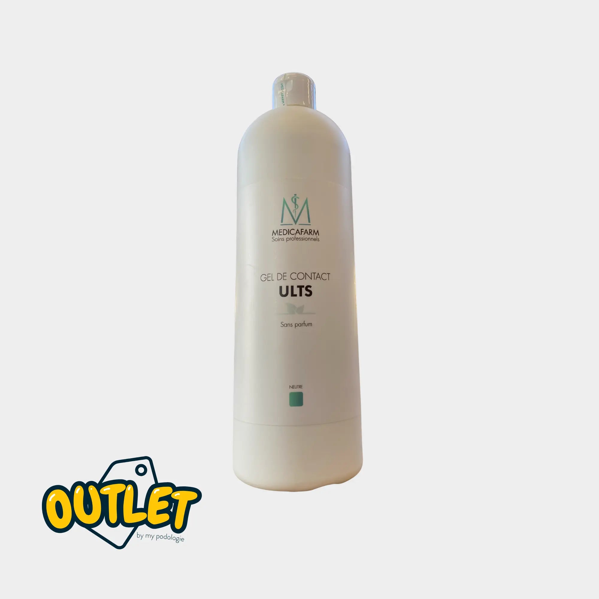 Gel de contact neutre Ultrasons - Medicafarm // Date courte Medicafarm 
