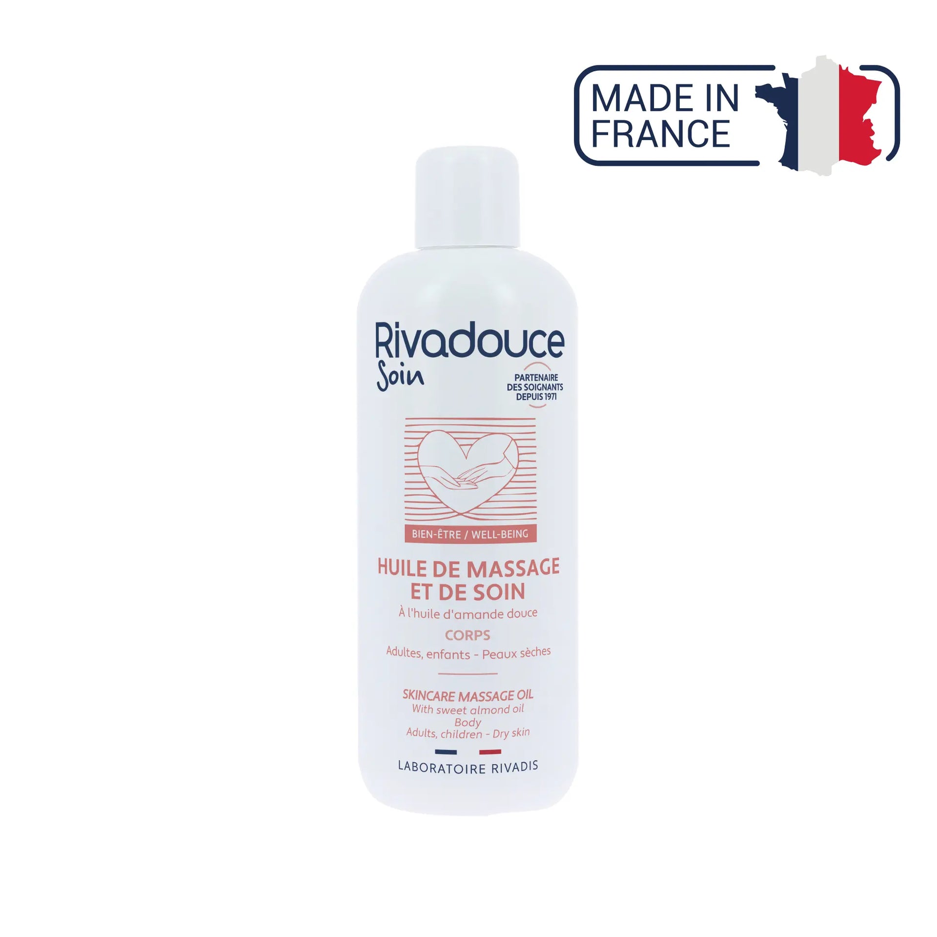 Huile de massage et soin - 500ml - Rivadouce Rivadouce 