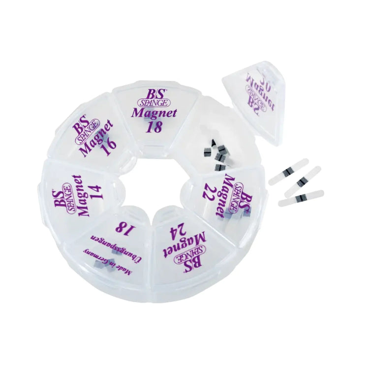 Kit de languettes B/S Magnets - Assortiment de 40 languettes - Largeur 3mm - B/S-Spange B/S Spange 