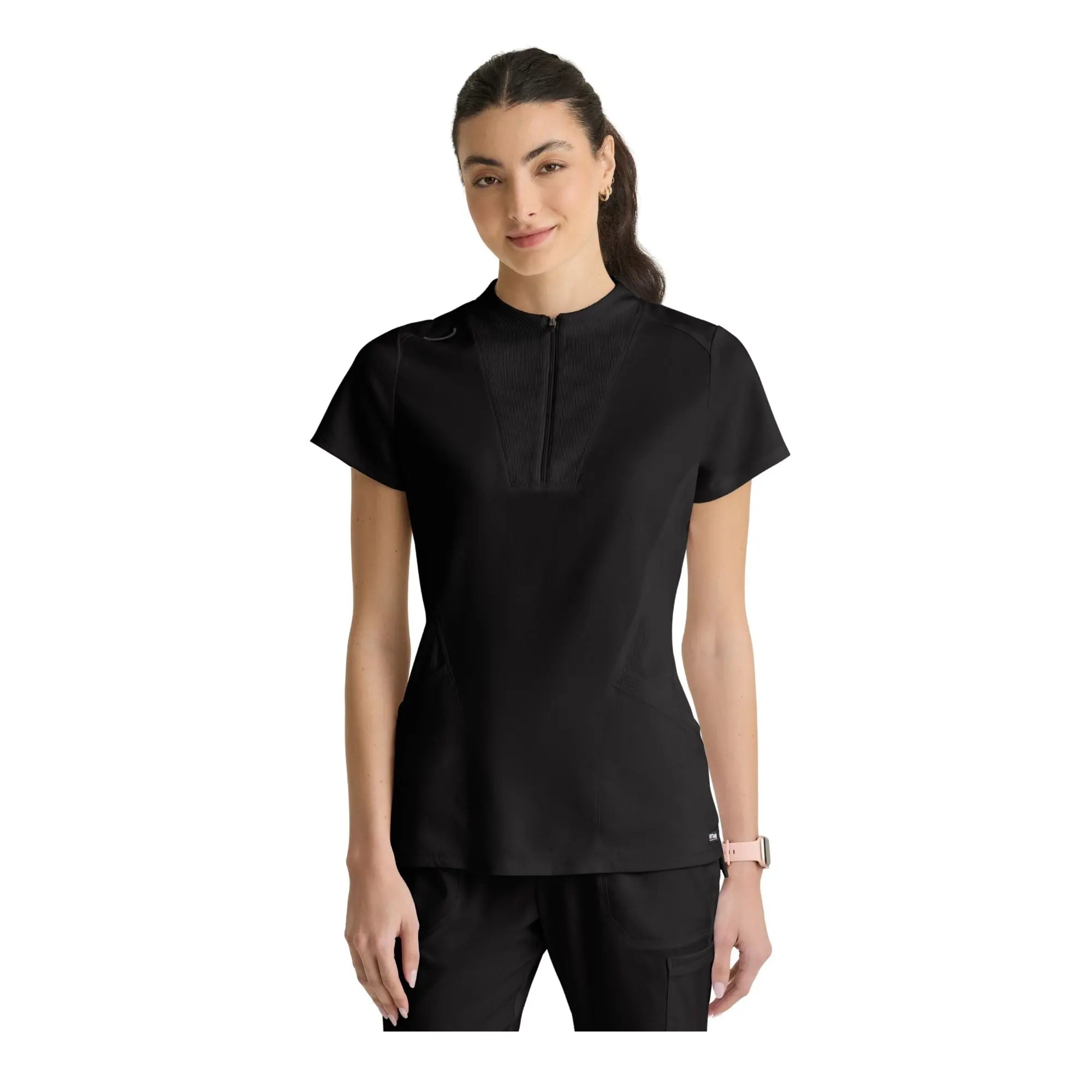 Kristi - High neck zipped tunic - Women - Grey’s Anatomy Stretch Grey’s Anatomy 