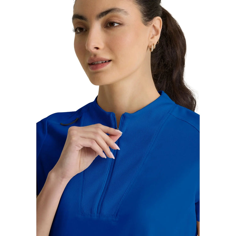 Kristi - High neck zipped tunic - Women - Grey’s Anatomy Stretch Grey’s Anatomy 