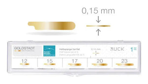 Lot de 50 languettes adhésives - Modèle simple accroche - Mix de 5 tailles - Goldstadt - Ruck