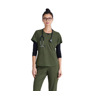 Luma - Tunique col V - Femme - Grey’s Anatomy Evolve Grey’s Anatomy 