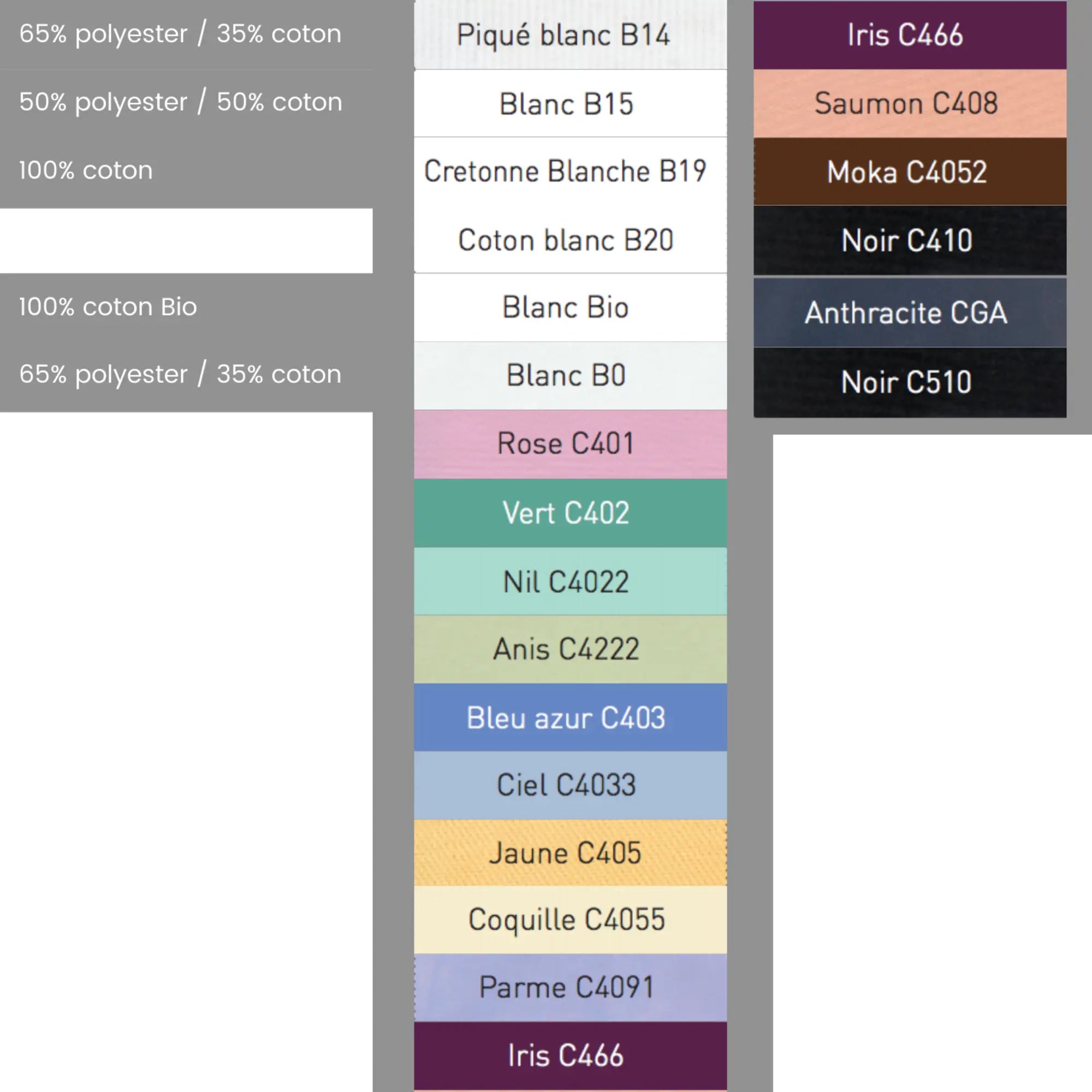 Manu - Pantalon Piqué Blanc - Mixte - Ceinture élastique - Sans poche My Blouse 