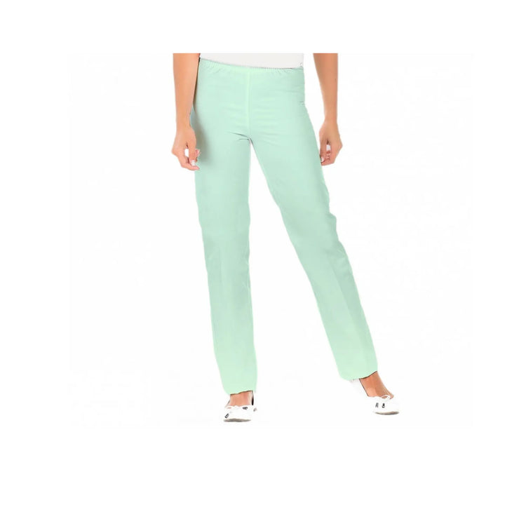 Manu - Pantalon Vert Nil - Mixte - Ceinture élastique - Sans poche My Blouse 
