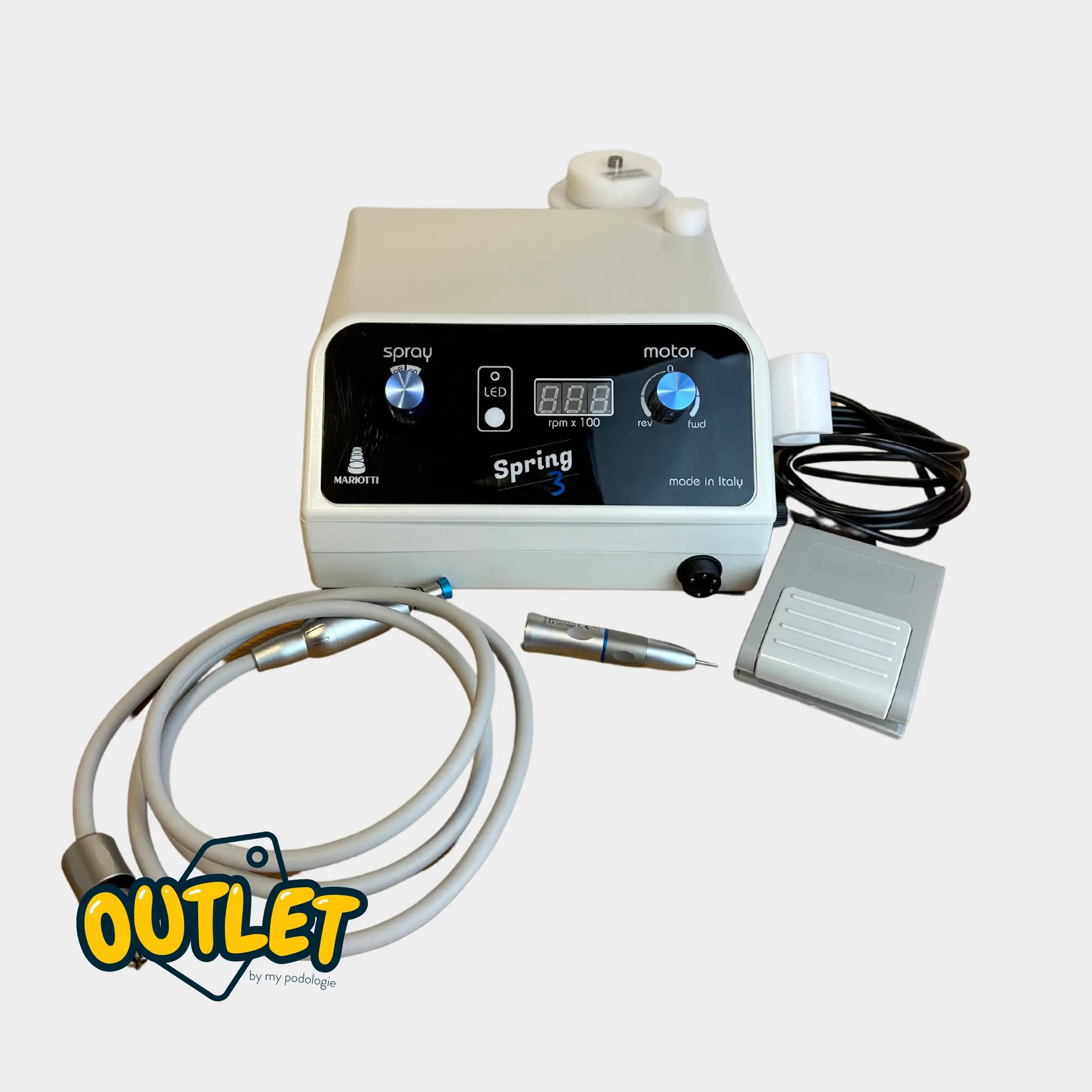 Spring3E Spray Micromotor + Handpiece (MD.SO) - Expert by My Podologie // Refurbished Expert 