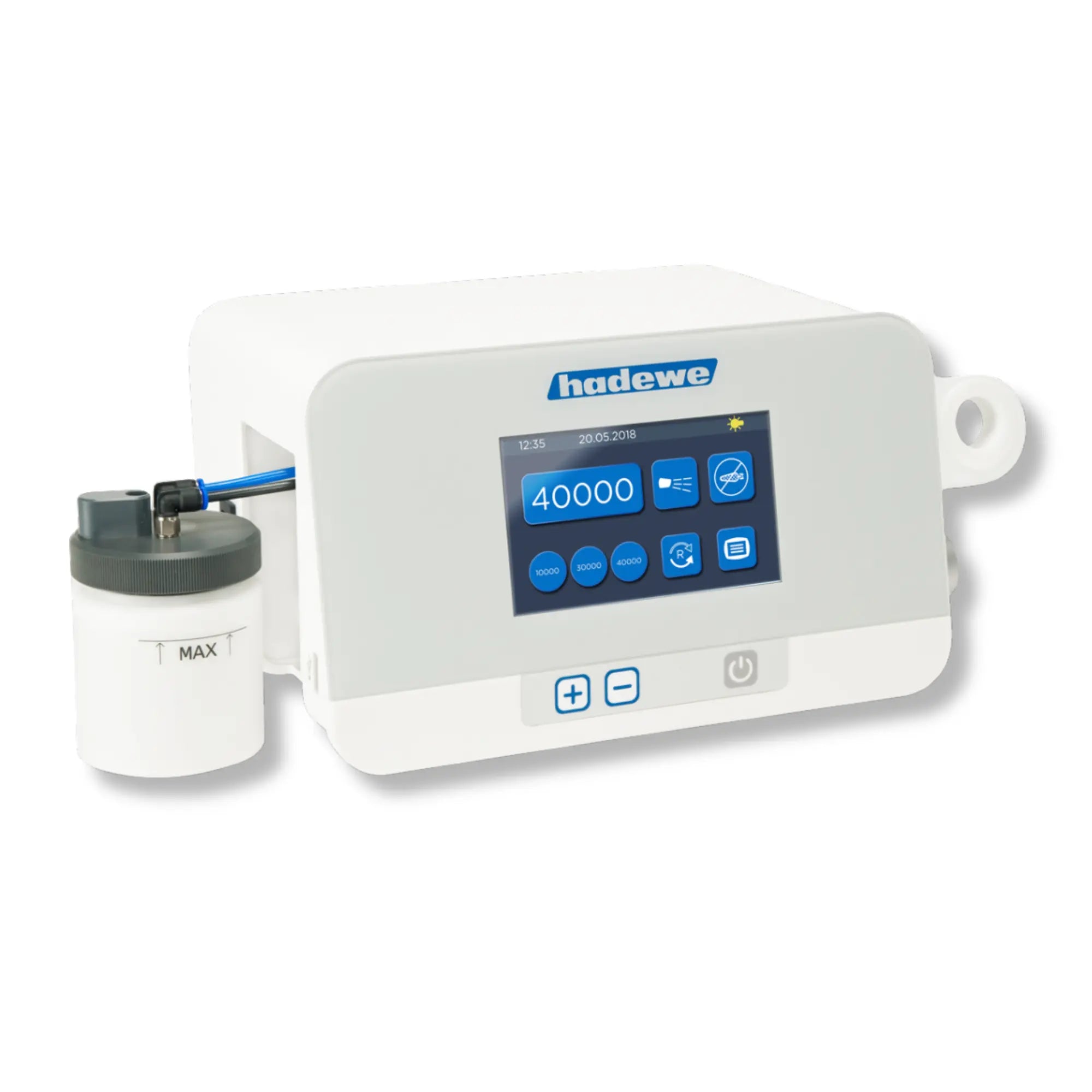 Micromoteur à spray Azuras Chrome - Ecran tactile - 40 000 tpm - Hadewe Hadewe 
