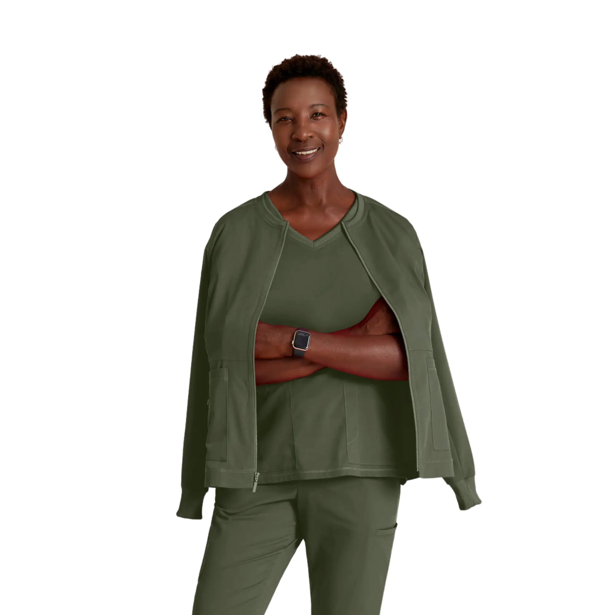 Millie - Veste médicale Zip - Femme - Grey’s Anatomy Stretch Grey’s Anatomy 