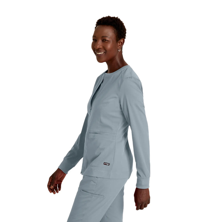 Millie - Veste médicale Zip - Femme - Grey’s Anatomy Stretch Grey’s Anatomy 