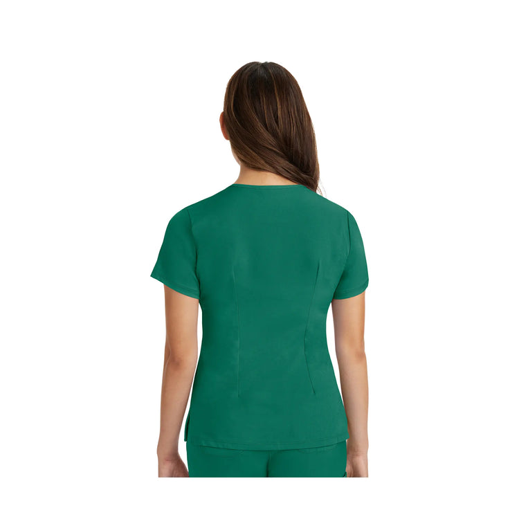 Monique - Tunique médicale - Col V - Femme - Healing Hands - 1 Healing Hands 