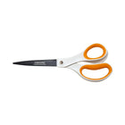 Non-stick metal scissors - White / Orange - 21 cm - Fiskars