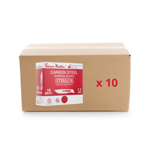 Pack 10 boîtes de 100 lames de bistouris stériles - Swann-Morton Swann-Morton 