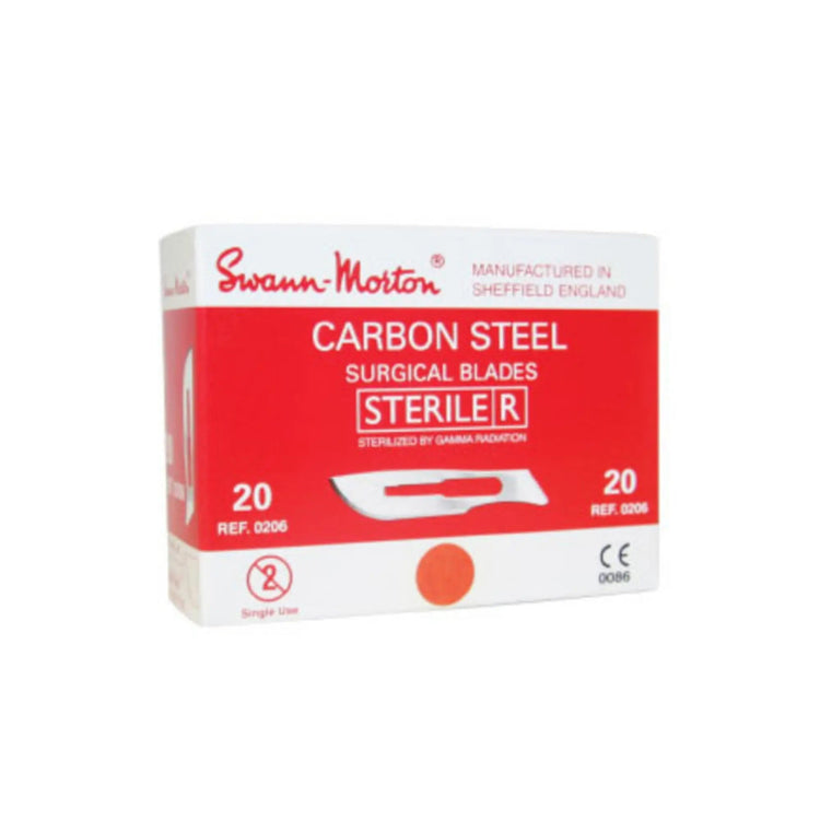 Pack 10 boîtes de 100 lames de bistouris stériles - Swann-Morton Swann-Morton 