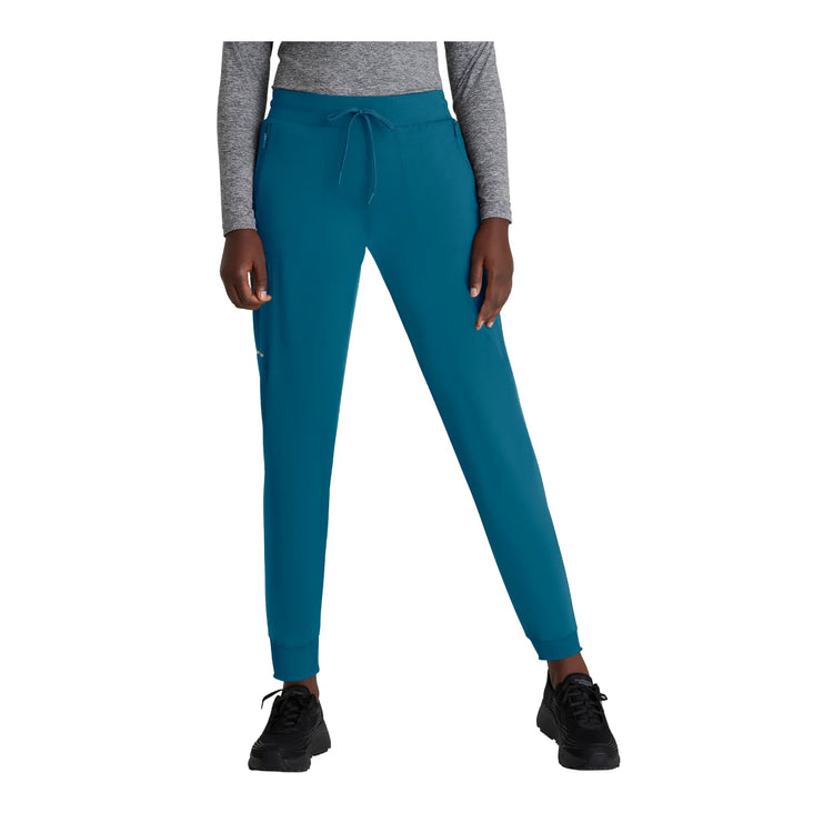 Palmi - Jogging médical taille haute - Poche cargo - Femme - Skechers Slip-ins SKECHERS SLIP-INS KNITS  Bleu Bahamas / XL