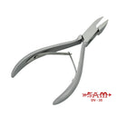 Nail pliers - Stainless steel - Satin finish - Straight cut - Flat and rounded jaws - 13 cm - Sam