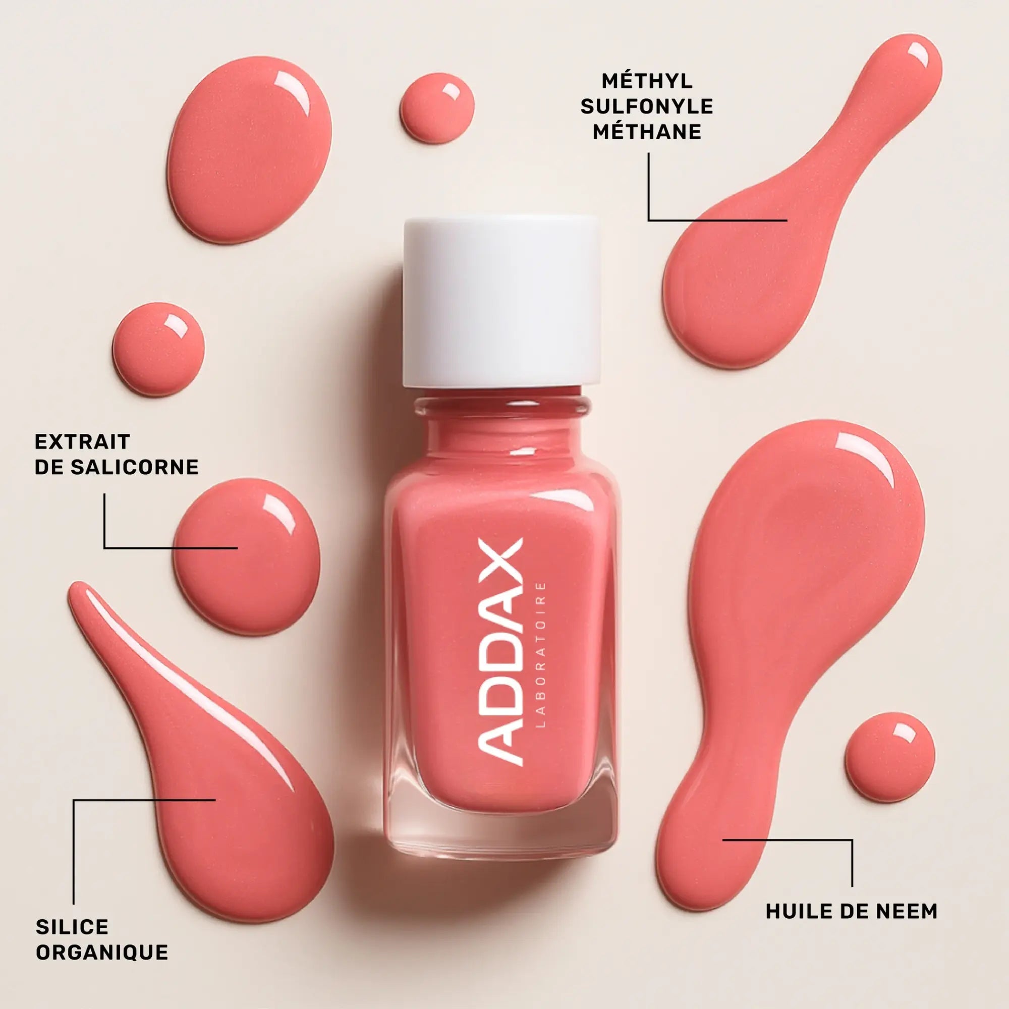 AIRCOLOR® - Vernis Soin Respirant - Plusieurs Coloris - 11 ml - Laboratoire Addax Laboratoire Addax 