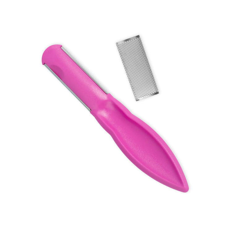 Pedicure rasp with stainless steel friction surface - 19 cm - Credo Credo 