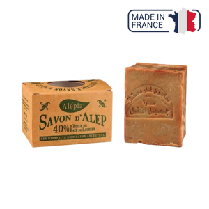 Aleppo soap 40% bay laurel - 190 g - Alépia Alépia 