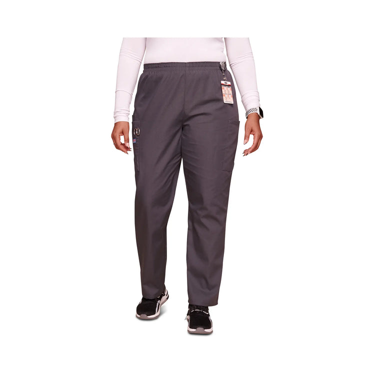 Seignosse - Pantalon cargo médical - Femme - Cherokee - Couleur 2 Cherokee Authentic Workwear  Anthracite-XXXL