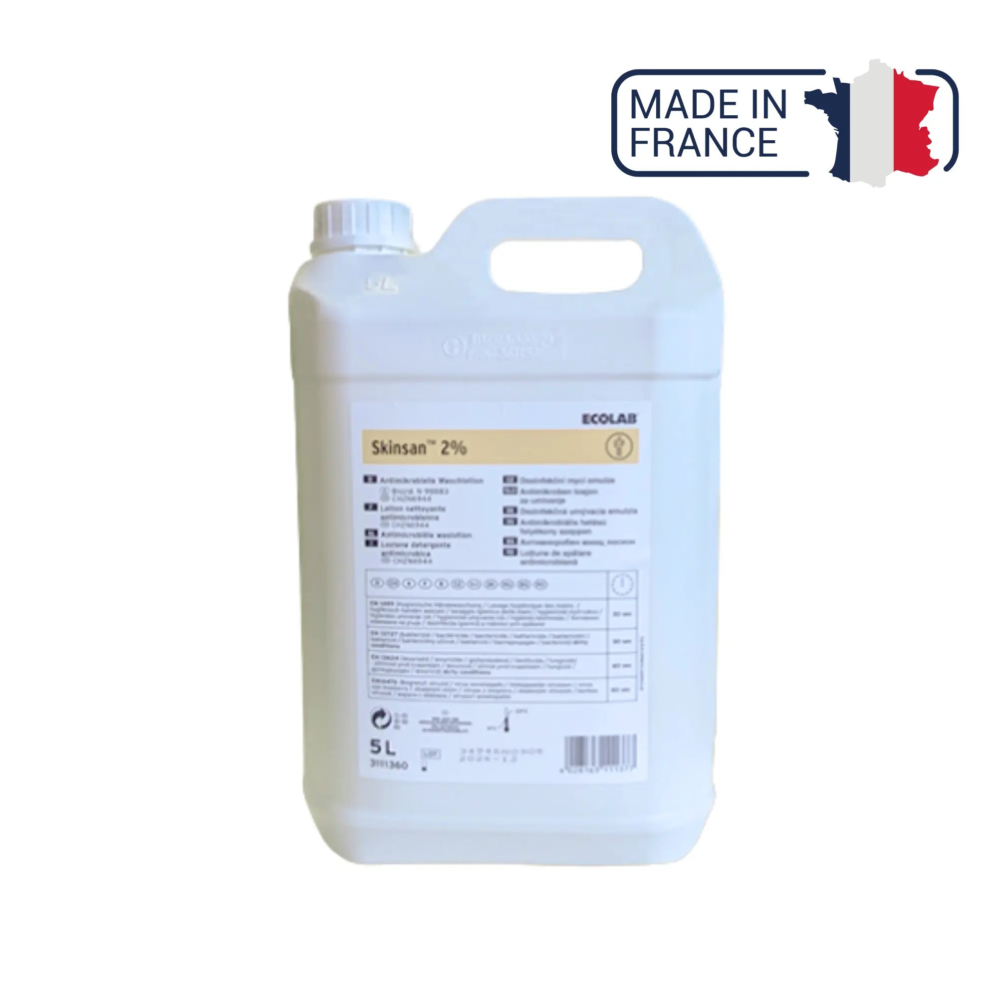 Skinsan 2% savon antiseptique - Différentes tailles - Anios Anios  5-L-Bidon