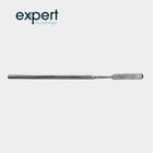 Round flat spatula - Stainless steel - 15 cm - Expert by My Podologie